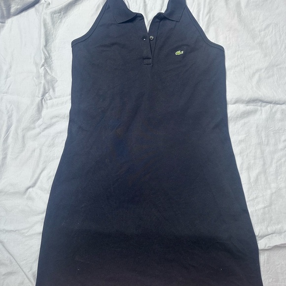 Lacoste Navy Blue Halter Tennis Polo Dress - Picture 11 of 12